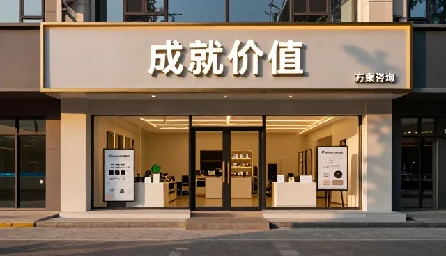 连锁门店中的后续维护优势展示